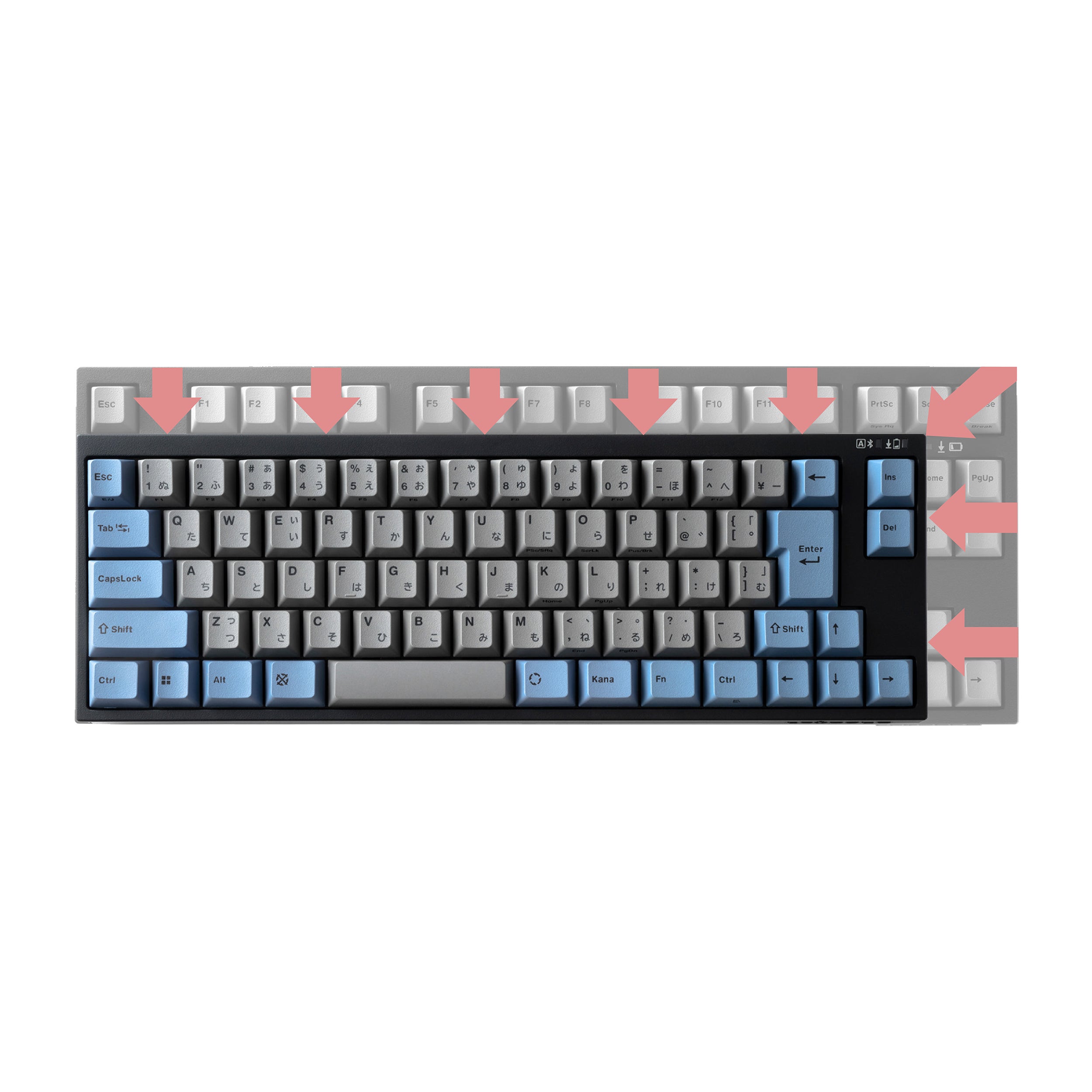 FC660MBT GRAYBLUE 日本語JIS配列(かななし) – LEOPOLDキーボード FC660MBT GRAYBLUE 日本語JIS配列(かななし) – LEOPOLDキーボード